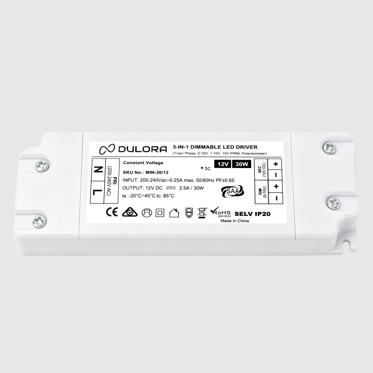 OmniDim Driver 5-in-1 Dimmable IP20 Indoor