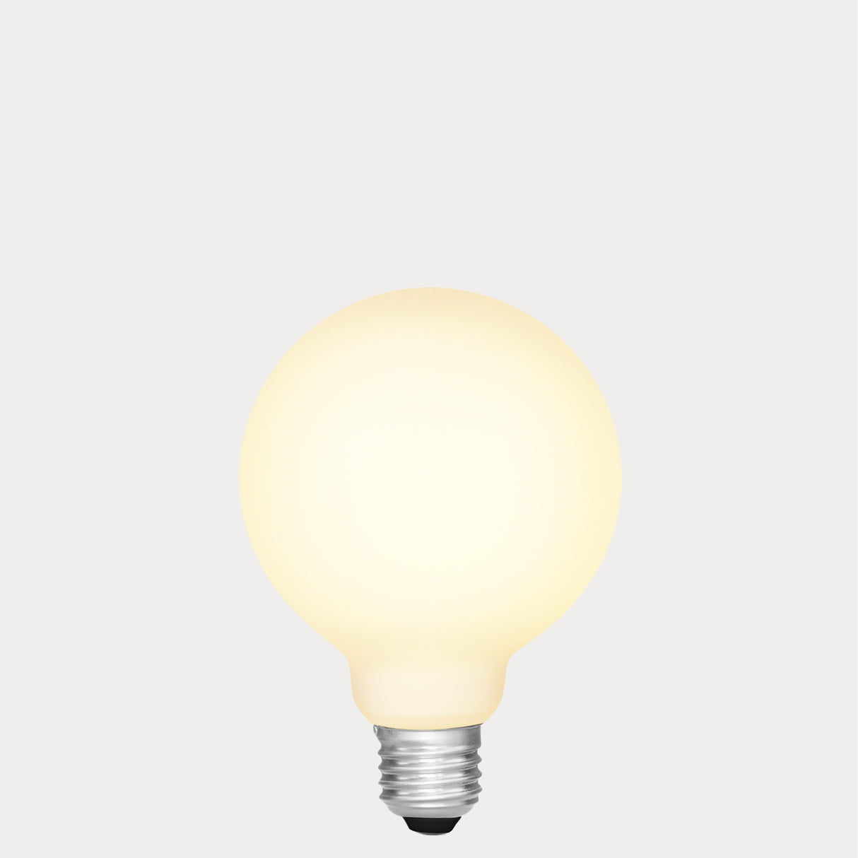 7.2W G95 LED Globe E27 Porcelain in Warm White