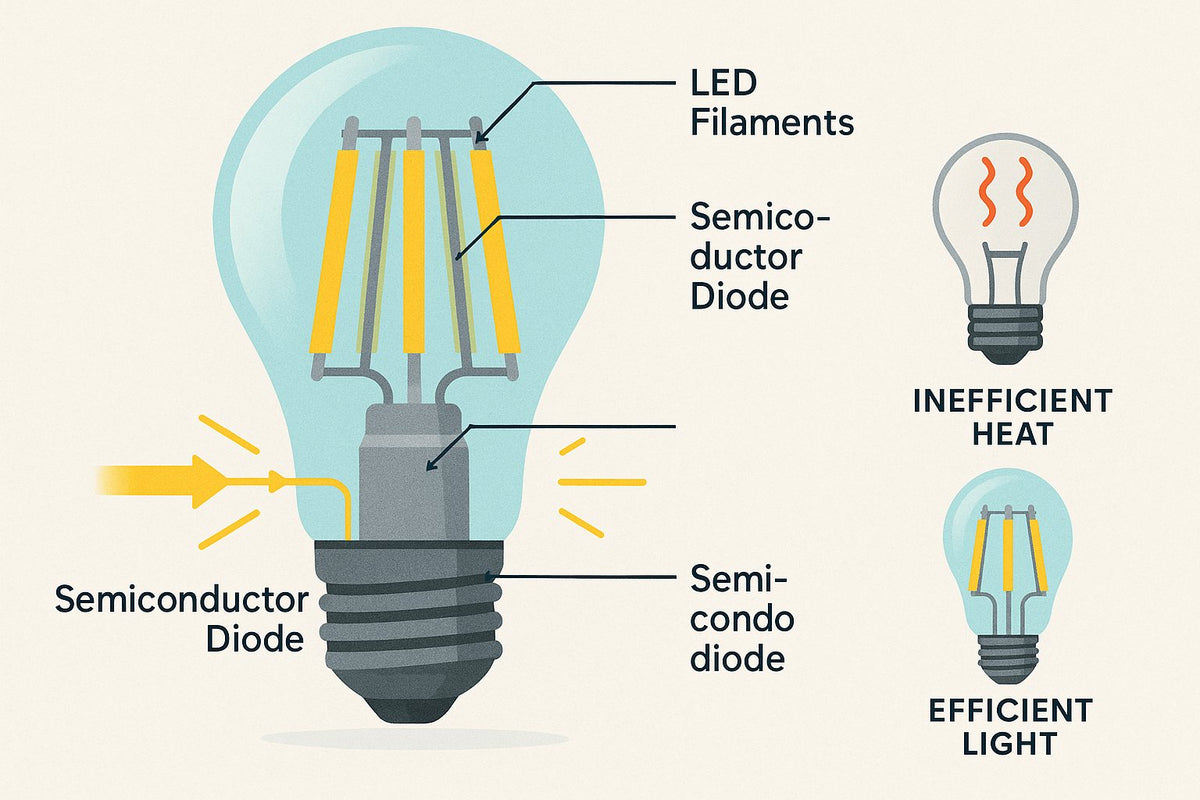 How LED Lighting Works: The Science Behind Bright Light Bulbs
