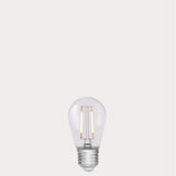 1W 24 Volt DC S14 Shatterproof LED Bulb E27 in Extra Warm