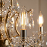 4.2W Candle LED Bulb E14 Clear in Warm White