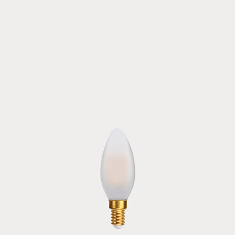 4W Candle LED Bulb E14 Frost in Extra Warm - LiquidLEDs® - Candle Bulbs