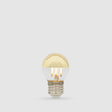 4W Fancy Round Gold Crown LED Bulb E27 - LiquidLEDs™ - Mirror Crown Bulbs