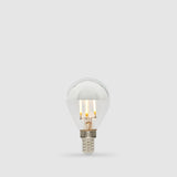 4W Fancy Round Mirror Crown LED Bulb E14 - LiquidLEDs™ - Mirror Crown Bulbs