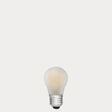 5.5W Fancy Round LED Bulb E27 Frost in Warm White