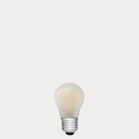 5.5W Fancy Round LED Bulb E27 Frost in Warm White