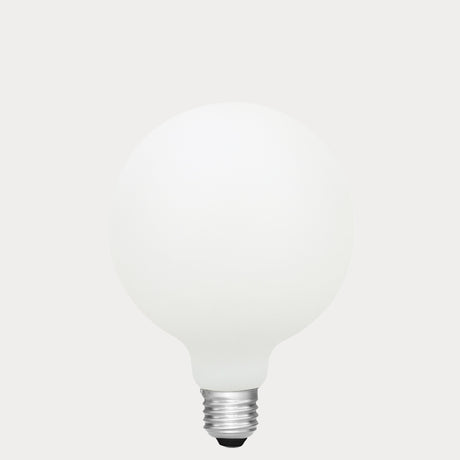 7.2W G125 LED Globe E27 Porcelain in Warm White