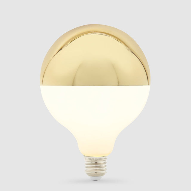 7.2W G125 Gold Crown LED Globe E27 - LiquidLEDs™ - Mirror Crown Bulbs