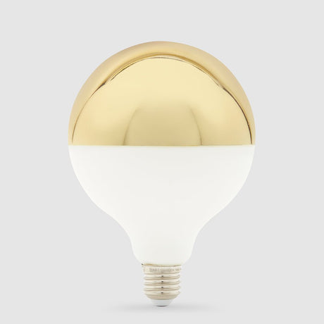 7.2W G125 Gold Crown LED Globe E27 - LiquidLEDs™ - Mirror Crown Bulbs