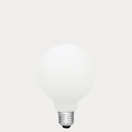 7.2W G95 LED Globe E27 Porcelain in Warm White