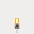 Dulora 2W G4 Dimmable LED Bi-Pin Bulb glowing warm white 2700K