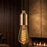 4W Edison Spiral LED Bulb E27 in Ultra Warm