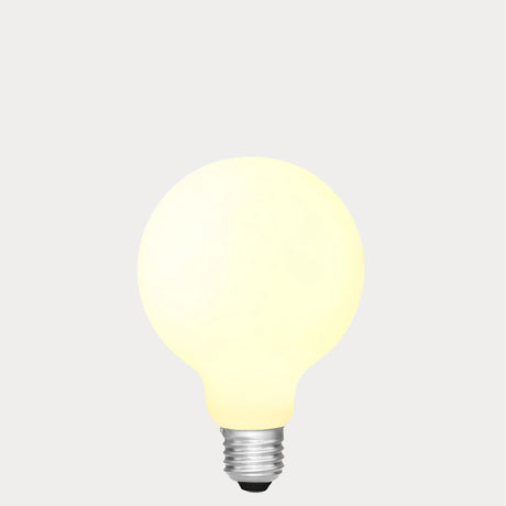 8W 12-24 Volt AC/DC G95 LED Globe Opal E27 in Warm White