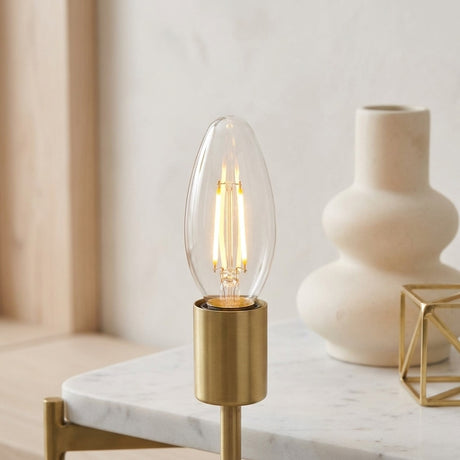 4W Candle LED Bulb B15 Clear in Extra Warm