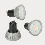 GU10 LED light bulb spotlight dim to warm technology