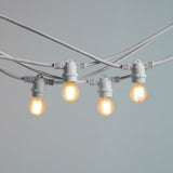 20m White Outdoor Festoon String Lights - LiquidLEDs™ - Festoon String