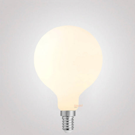 6W G80 LED Globe E14 Matte Finish in Warm White - LiquidLEDs™ - Globe Bulbs