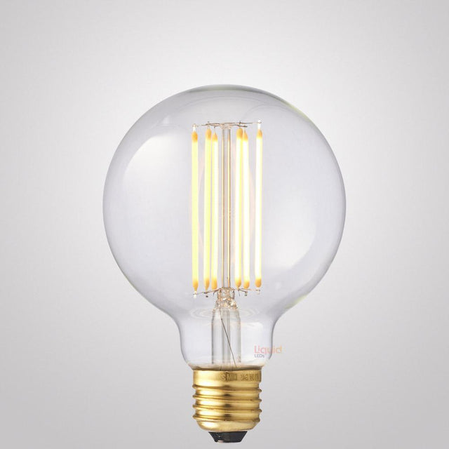6W G95 LED Globe E27 in Extra Warm - LiquidLEDs™ - Globe Bulbs
